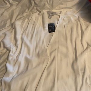 NWT gauzy white blouse